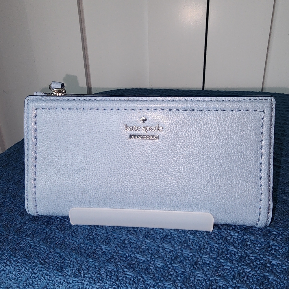 Kate Spade EUC double snap long wallet
